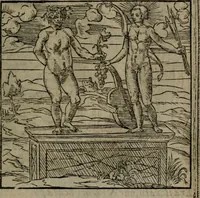 An illustration from Diverse imprese accommodate a diuerse moralità : con versi che i loro significati dichiarano insieme con molte altre nella lingua Italiana non piu tradotte (1551)