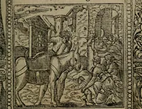 An illustration from Diverse imprese accommodate a diuerse moralità : con versi che i loro significati dichiarano insieme con molte altre nella lingua Italiana non piu tradotte (1551)