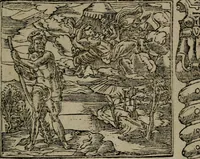 An illustration from Diverse imprese accommodate a diuerse moralità : con versi che i loro significati dichiarano insieme con molte altre nella lingua Italiana non piu tradotte (1551)