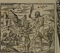 An illustration from Diverse imprese accommodate a diuerse moralità : con versi che i loro significati dichiarano insieme con molte altre nella lingua Italiana non piu tradotte (1551)