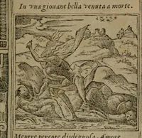 An illustration from Diverse imprese accommodate a diuerse moralità : con versi che i loro significati dichiarano insieme con molte altre nella lingua Italiana non piu tradotte (1551)
