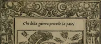 An illustration from Diverse imprese accommodate a diuerse moralità : con versi che i loro significati dichiarano insieme con molte altre nella lingua Italiana non piu tradotte (1551)