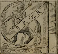 An illustration from Diverse imprese accommodate a diuerse moralità : con versi che i loro significati dichiarano insieme con molte altre nella lingua Italiana non piu tradotte (1551)