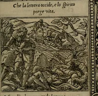An illustration from Diverse imprese accommodate a diuerse moralità : con versi che i loro significati dichiarano insieme con molte altre nella lingua Italiana non piu tradotte (1551)