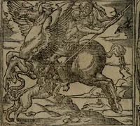 An illustration from Diverse imprese accommodate a diuerse moralità : con versi che i loro significati dichiarano insieme con molte altre nella lingua Italiana non piu tradotte (1551)