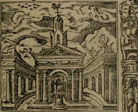 An illustration from Diverse imprese accommodate a diuerse moralità : con versi che i loro significati dichiarano insieme con molte altre nella lingua Italiana non piu tradotte (1551)