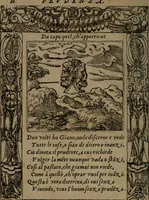 An illustration from Diverse imprese accommodate a diuerse moralità : con versi che i loro significati dichiarano insieme con molte altre nella lingua Italiana non piu tradotte (1551)