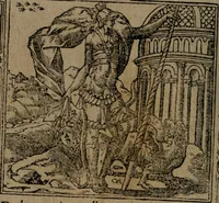 An illustration from Diverse imprese accommodate a diuerse moralità : con versi che i loro significati dichiarano insieme con molte altre nella lingua Italiana non piu tradotte (1551)