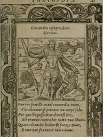 An illustration from Diverse imprese accommodate a diuerse moralità : con versi che i loro significati dichiarano insieme con molte altre nella lingua Italiana non piu tradotte (1551)