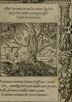 An illustration from Diverse imprese accommodate a diuerse moralità : con versi che i loro significati dichiarano insieme con molte altre nella lingua Italiana non piu tradotte (1551)