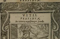 An illustration from Diverse imprese accommodate a diuerse moralità : con versi che i loro significati dichiarano insieme con molte altre nella lingua Italiana non piu tradotte (1551)