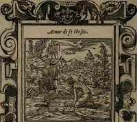 An illustration from Diverse imprese accommodate a diuerse moralità : con versi che i loro significati dichiarano insieme con molte altre nella lingua Italiana non piu tradotte (1551)