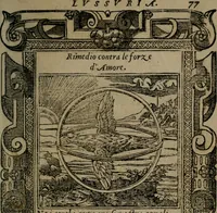An illustration from Diverse imprese accommodate a diuerse moralità : con versi che i loro significati dichiarano insieme con molte altre nella lingua Italiana non piu tradotte (1551)