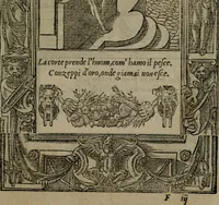 An illustration from Diverse imprese accommodate a diuerse moralità : con versi che i loro significati dichiarano insieme con molte altre nella lingua Italiana non piu tradotte (1551)