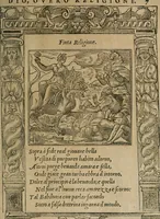 An illustration from Diverse imprese accomodate a diuerse moralità : con versi che i loro significati dichiarano : Tratte da gli Emblemi dell' Alciato (1549)
