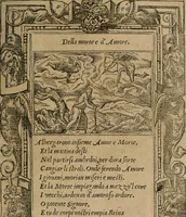 An illustration from Diverse imprese accomodate a diuerse moralità : con versi che i loro significati dichiarano : Tratte da gli Emblemi dell' Alciato (1549)