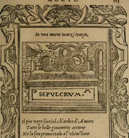 Picture 230 of 322 from Diverse imprese accomodate a diuerse moralità : con versi che i loro significati dichiarano : Tratte da gli Emblemi dell' Alciato (1549), leaf 106