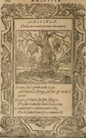 An illustration from Diverse imprese accomodate a diuerse moralità : con versi che i loro significati dichiarano : Tratte da gli Emblemi dell' Alciato (1549)