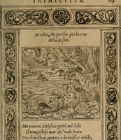 An illustration from Diverse imprese accomodate a diuerse moralità : con versi che i loro significati dichiarano : Tratte da gli Emblemi dell' Alciato (1549)