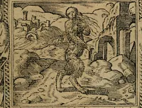 An illustration from Diverse imprese accomodate a diuerse moralità : con versi che i loro significati dichiarano : Tratte da gli Emblemi dell' Alciato (1549)