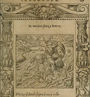 An illustration from Diverse imprese accomodate a diuerse moralità : con versi che i loro significati dichiarano : Tratte da gli Emblemi dell' Alciato (1549)