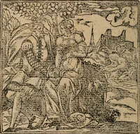 An illustration from Diverse imprese accomodate a diuerse moralità : con versi che i loro significati dichiarano : Tratte da gli Emblemi dell' Alciato (1549)