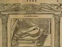 An illustration from Diverse imprese accomodate a diuerse moralità : con versi che i loro significati dichiarano : Tratte da gli Emblemi dell' Alciato (1549)