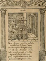 An illustration from Diverse imprese accomodate a diuerse moralità : con versi che i loro significati dichiarano : Tratte da gli Emblemi dell' Alciato (1549)