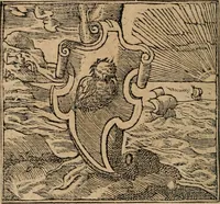 Picture 46 of 322 from Diverse imprese accomodate a diuerse moralità : con versi che i loro significati dichiarano : Tratte da gli Emblemi dell' Alciato (1549), leaf 23