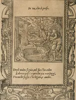 An illustration from Diverse imprese accomodate a diuerse moralità : con versi che i loro significati dichiarano : Tratte da gli Emblemi dell' Alciato (1549)