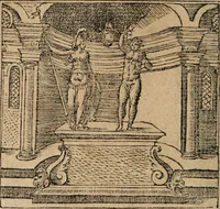 An illustration from Diverse imprese accomodate a diuerse moralità : con versi che i loro significati dichiarano : Tratte da gli Emblemi dell' Alciato (1549)