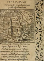 An illustration from Diverse imprese accomodate a diuerse moralità : con versi che i loro significati dichiarano : Tratte da gli Emblemi dell' Alciato (1549)
