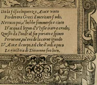An illustration from Diverse imprese accomodate a diuerse moralità : con versi che i loro significati dichiarano : Tratte da gli Emblemi dell' Alciato (1549)