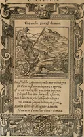 An illustration from Diverse imprese accomodate a diuerse moralità : con versi che i loro significati dichiarano : Tratte da gli Emblemi dell' Alciato (1549)
