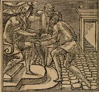 An illustration from Diverse imprese accomodate a diuerse moralità : con versi che i loro significati dichiarano : Tratte da gli Emblemi dell' Alciato (1549)