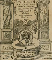 An illustration from Diverse imprese accomodate a diuerse moralità : con versi che i loro significati dichiarano : Tratte da gli Emblemi dell' Alciato (1549)