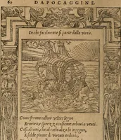 An illustration from Diverse imprese accomodate a diuerse moralità : con versi che i loro significati dichiarano : Tratte da gli Emblemi dell' Alciato (1549)