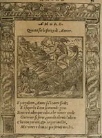 An illustration from Diverse imprese accomodate a diuerse moralità : con versi che i loro significati dichiarano : Tratte da gli Emblemi dell' Alciato (1549)