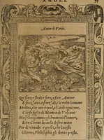 An illustration from Diverse imprese accomodate a diuerse moralità : con versi che i loro significati dichiarano : Tratte da gli Emblemi dell' Alciato (1549)