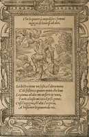 An illustration from Diverse imprese accomodate a diuerse moralità : con versi che i loro significati dichiarano : Tratte da gli Emblemi dell' Alciato (1549)