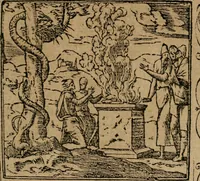 An illustration from Diverse imprese accomodate a diuerse moralità : con versi che i loro significati dichiarano : Tratte da gli Emblemi dell' Alciato (1549)