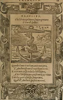 An illustration from Diverse imprese accomodate a diuerse moralità : con versi che i loro significati dichiarano : Tratte da gli Emblemi dell' Alciato (1549)
