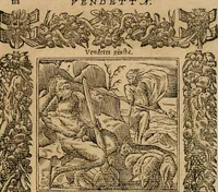 Picture 262 of 344 from Diverse imprese accommodate a diuerse moralità : con versi che i loro significati dichiarano : tratte da gli emblemi dell'Alciato (1549), leaf 115