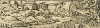 An illustration from Diverse imprese accommodate a diuerse moralità : con versi che i loro significati dichiarano : tratte da gli emblemi dell'Alciato (1549)