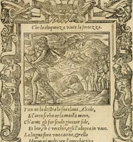 Picture 286 of 344 from Diverse imprese accommodate a diuerse moralità : con versi che i loro significati dichiarano : tratte da gli emblemi dell'Alciato (1549), leaf 124