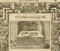 An illustration from Diverse imprese accommodate a diuerse moralità : con versi che i loro significati dichiarano : tratte da gli emblemi dell'Alciato (1549)