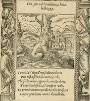 Picture 298 of 344 from Diverse imprese accommodate a diuerse moralità : con versi che i loro significati dichiarano : tratte da gli emblemi dell'Alciato (1549), leaf 129