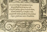 Picture 299 of 344 from Diverse imprese accommodate a diuerse moralità : con versi che i loro significati dichiarano : tratte da gli emblemi dell'Alciato (1549), leaf 129