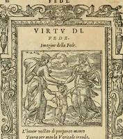Picture 22 of 344 from Diverse imprese accommodate a diuerse moralità : con versi che i loro significati dichiarano : tratte da gli emblemi dell'Alciato (1549), leaf 13