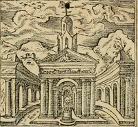 Picture 39 of 344 from Diverse imprese accommodate a diuerse moralità : con versi che i loro significati dichiarano : tratte da gli emblemi dell'Alciato (1549), leaf 19
